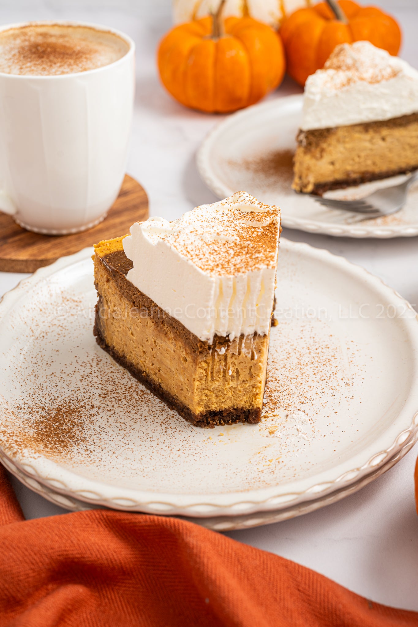 Pumpkin Spice Latte Cheesecake - *EXCLUSIVE*