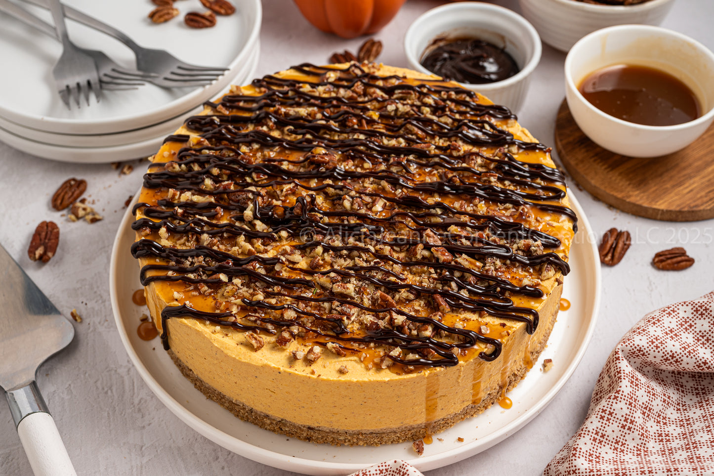 Pumpkin Turtle Cheesecake - *EXCLUSIVE*