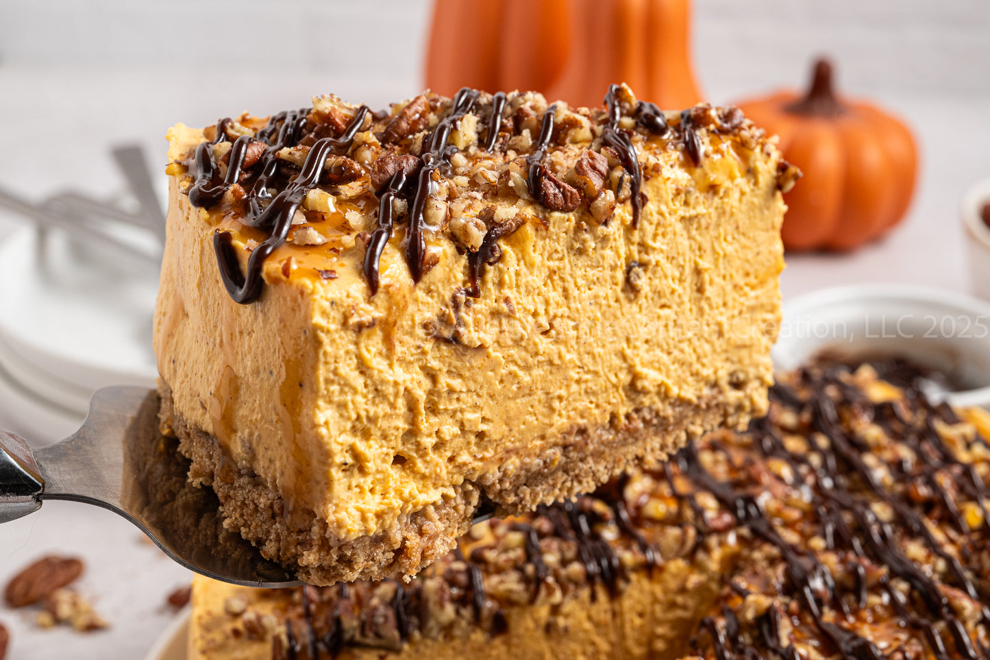 Pumpkin Turtle Cheesecake - *EXCLUSIVE*