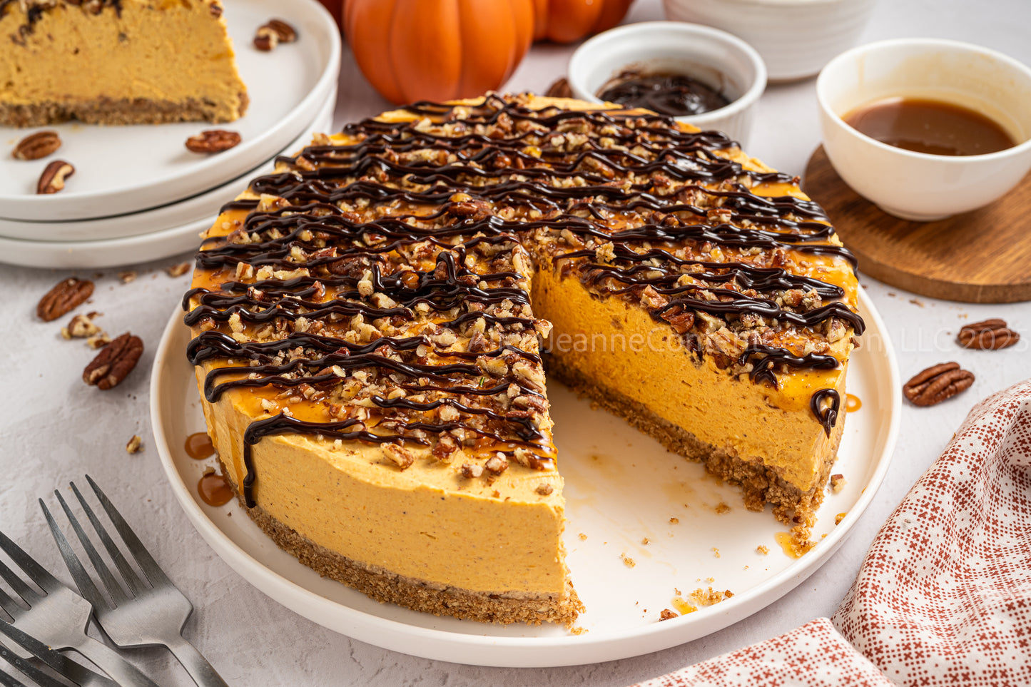 Pumpkin Turtle Cheesecake - *EXCLUSIVE*