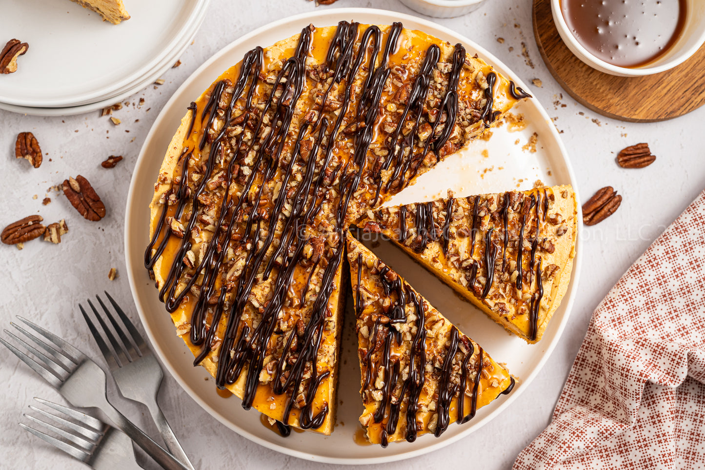 Pumpkin Turtle Cheesecake - *EXCLUSIVE*