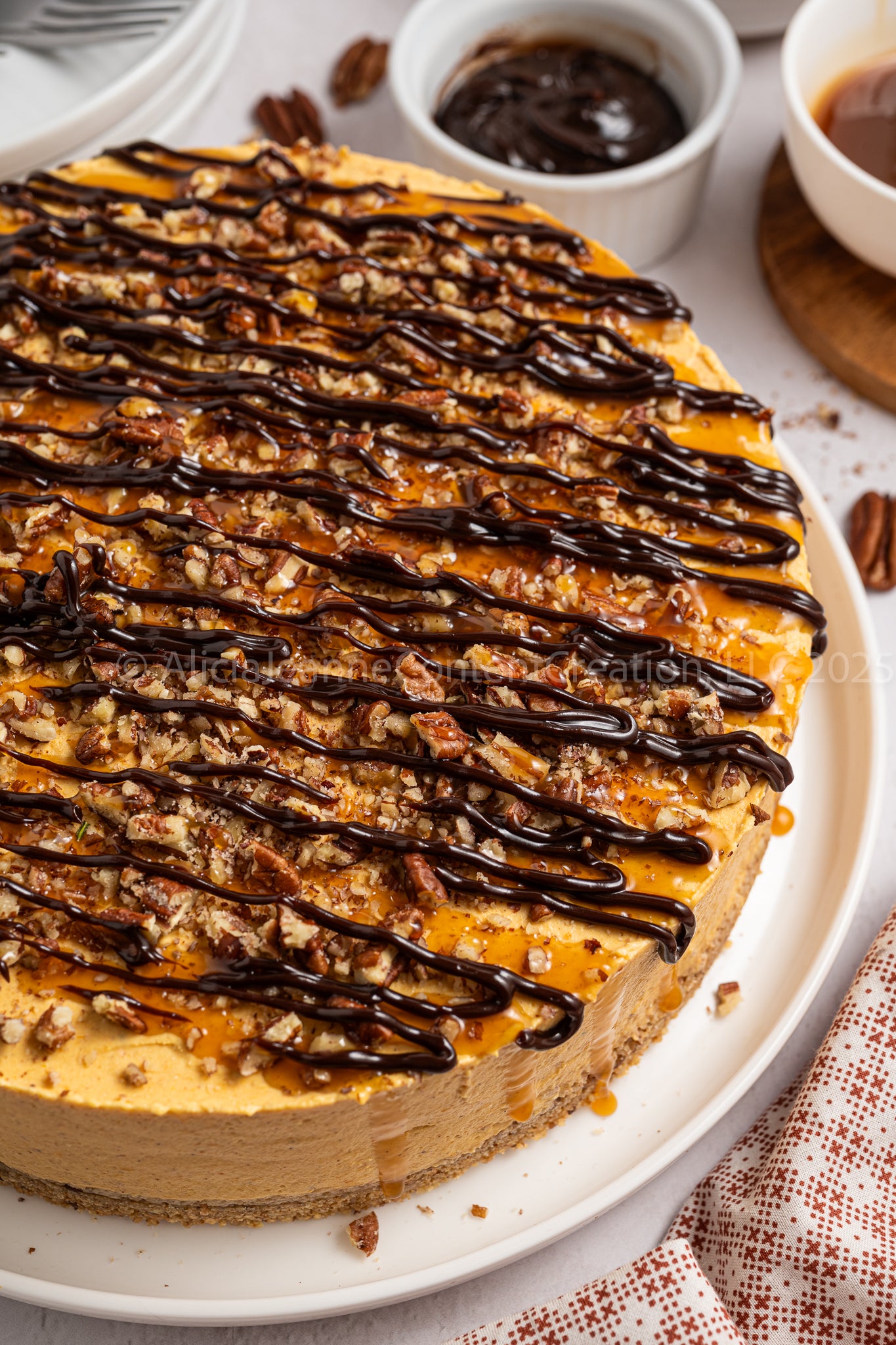 Pumpkin Turtle Cheesecake - *EXCLUSIVE*