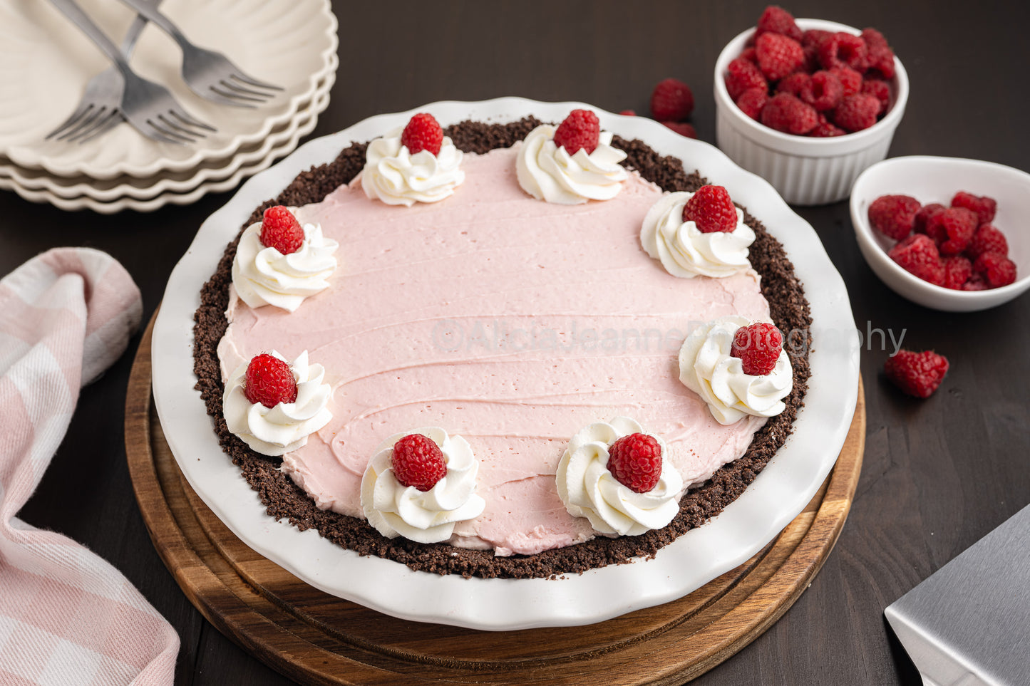 Raspberry Cream Pie - *EXCLUSIVE*