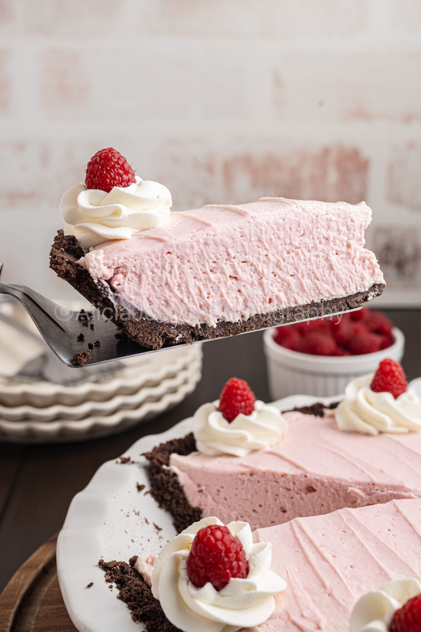 Raspberry Cream Pie - *EXCLUSIVE*