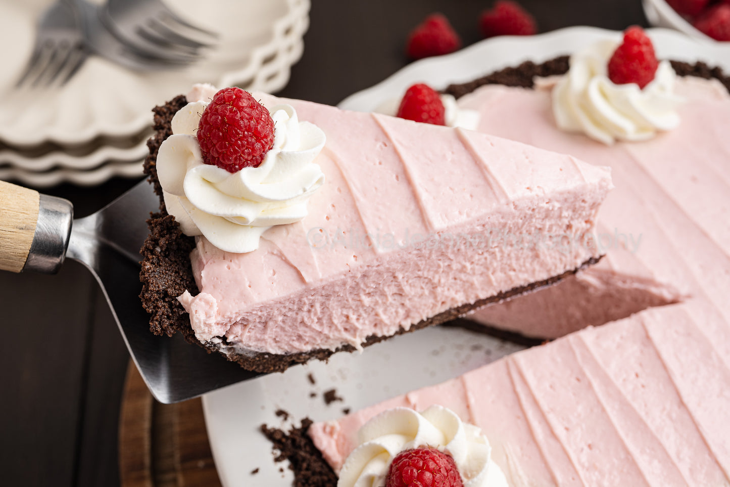 Raspberry Cream Pie - *EXCLUSIVE*