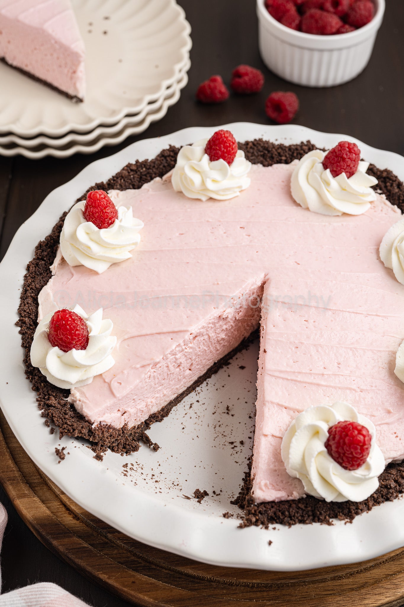 Raspberry Cream Pie - *EXCLUSIVE*