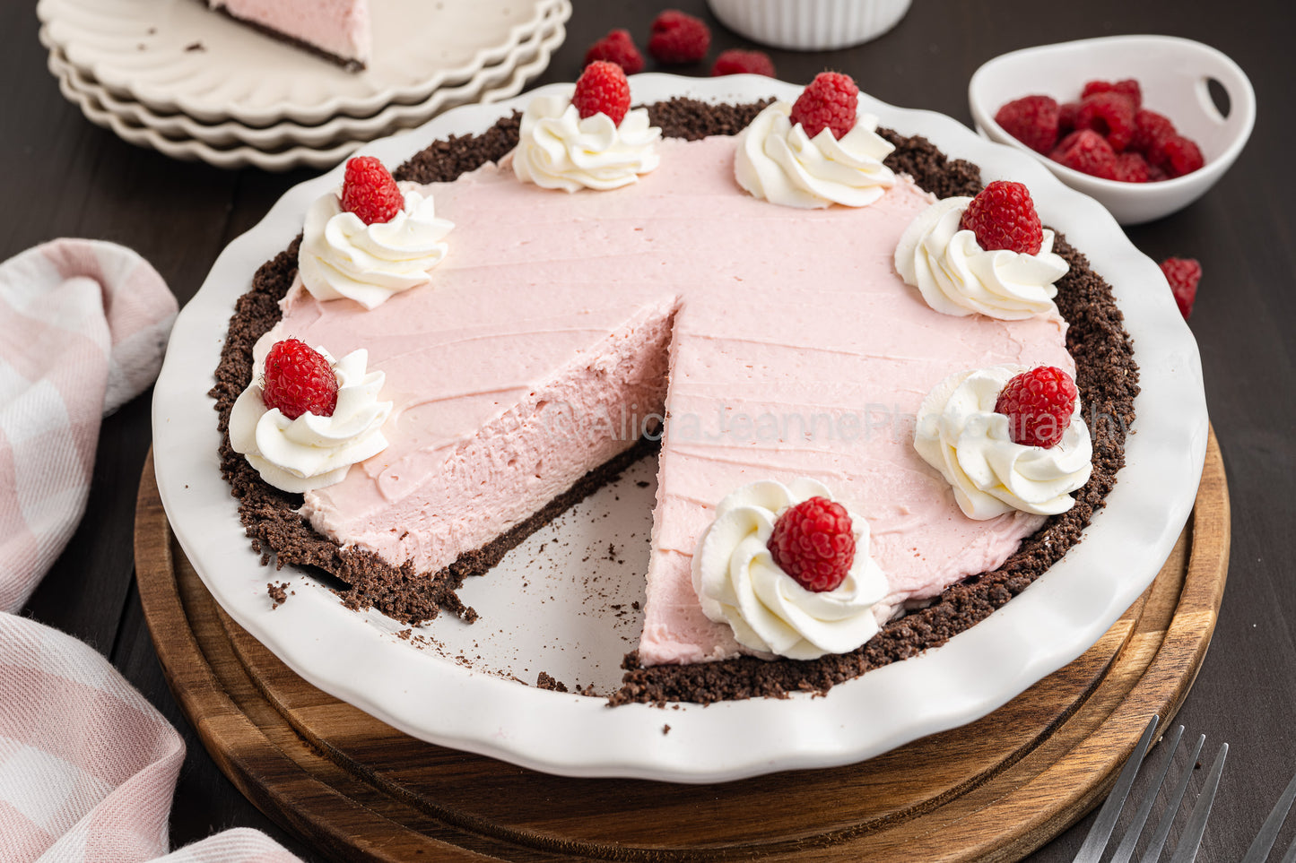 Raspberry Cream Pie - *EXCLUSIVE*