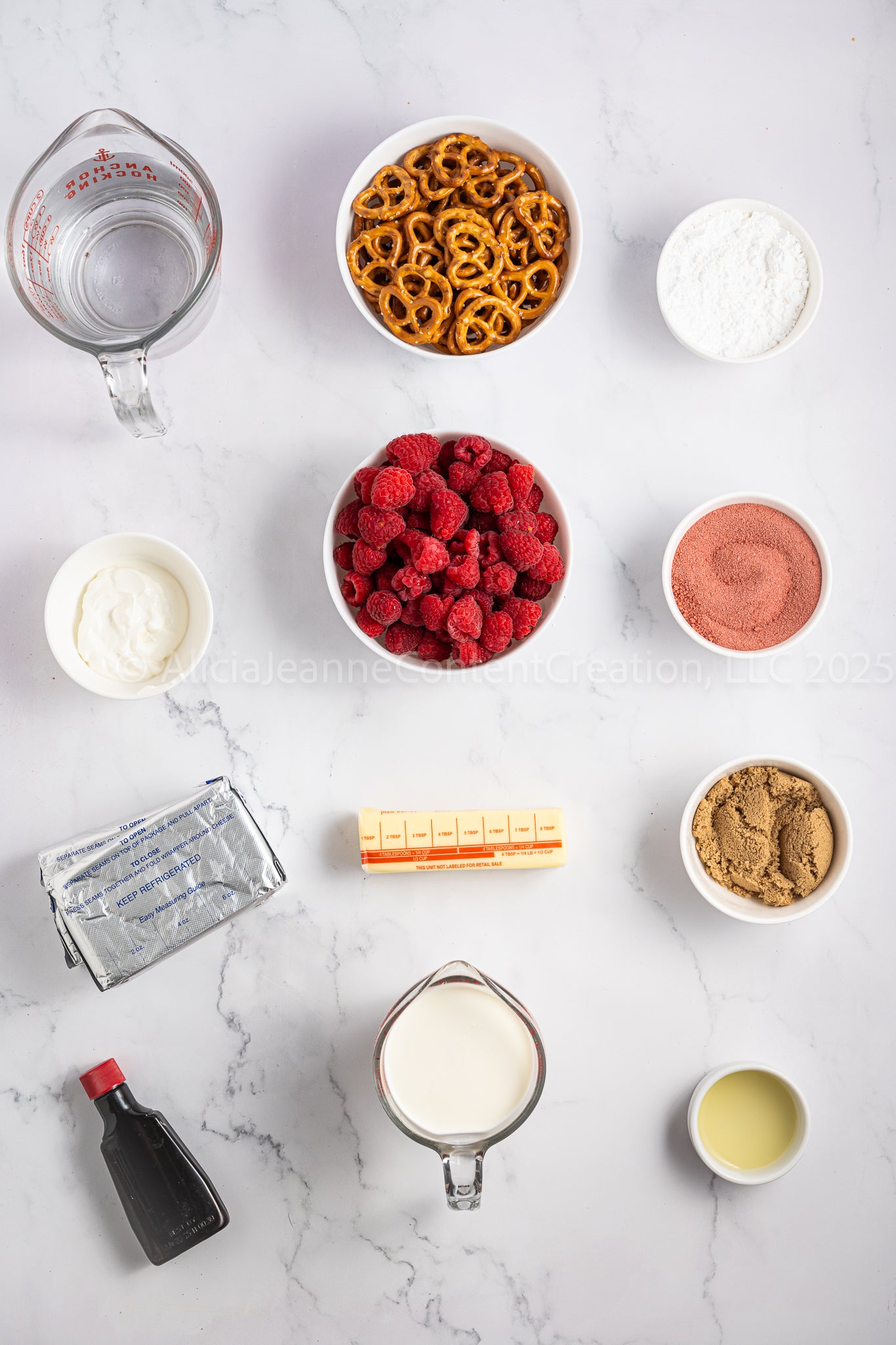 Raspberry Pretzel Salad - *EXCLUSIVE*
