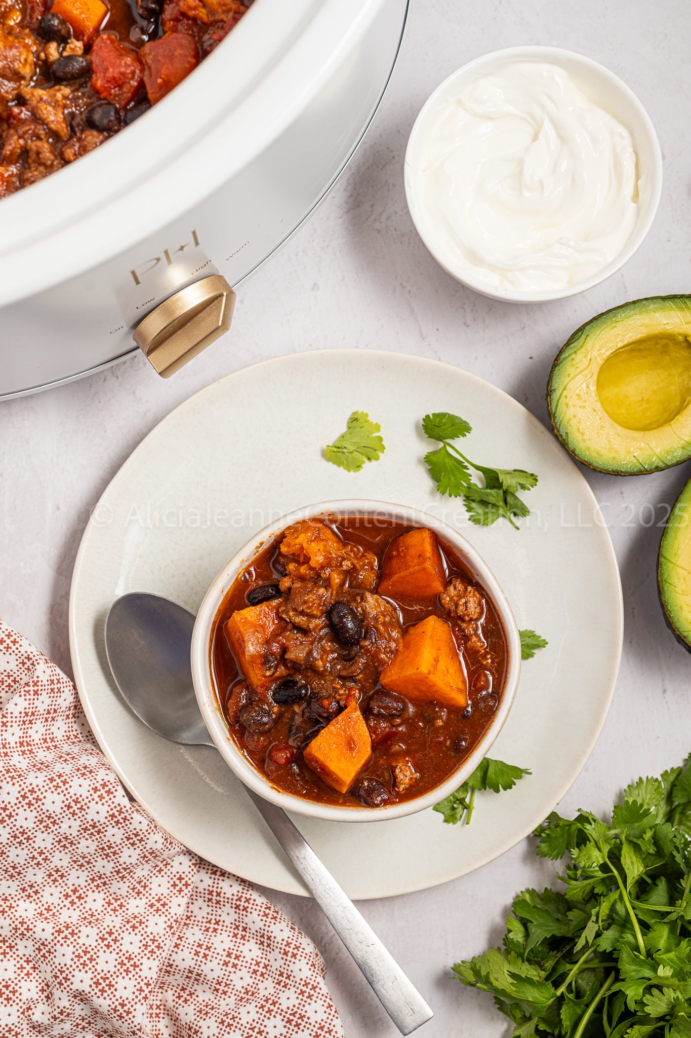 Slow Cooker Sweet Potato Chili - *EXCLUSIVE*