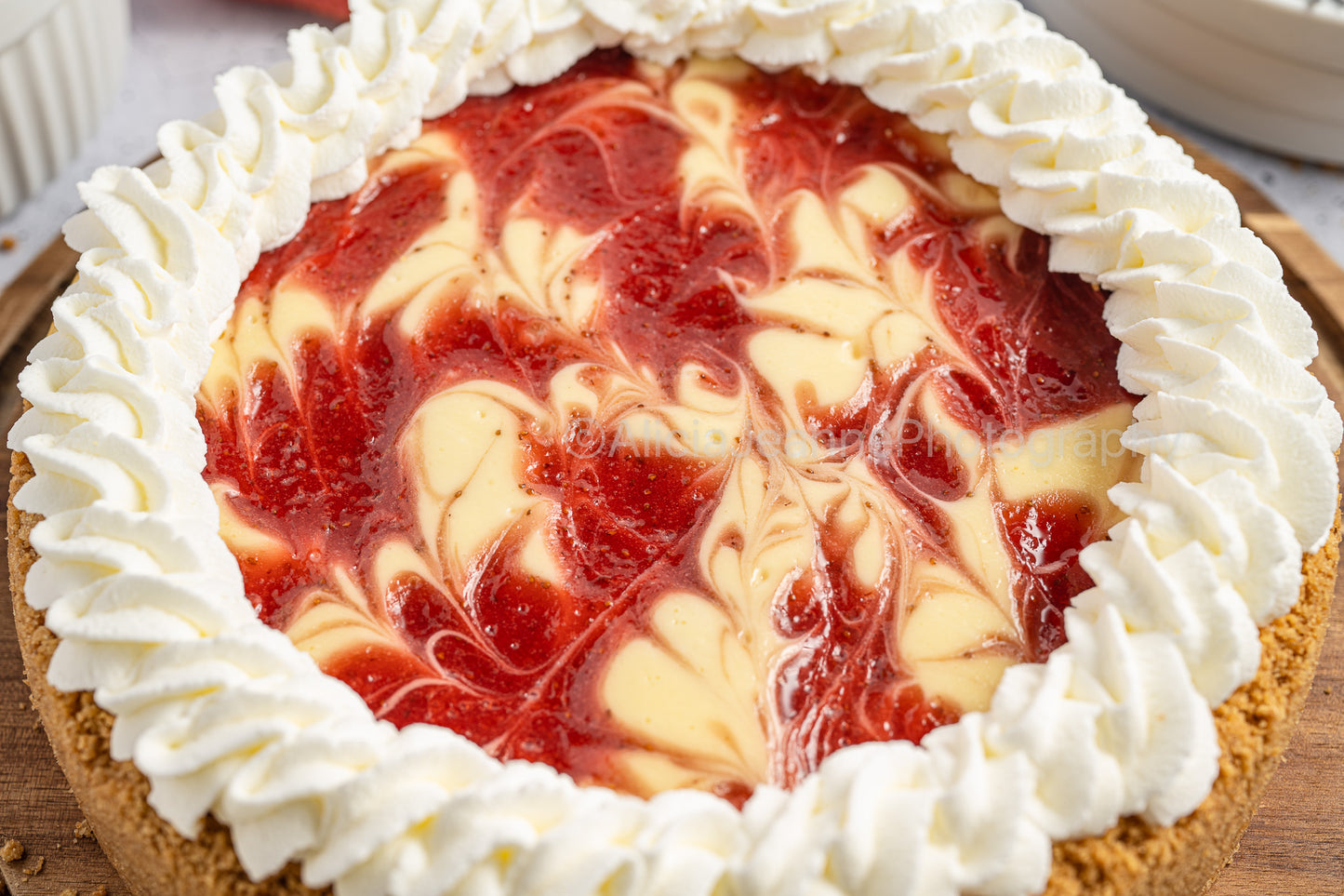 Strawberry Swirl Cheesecake - *EXCLUSIVE*