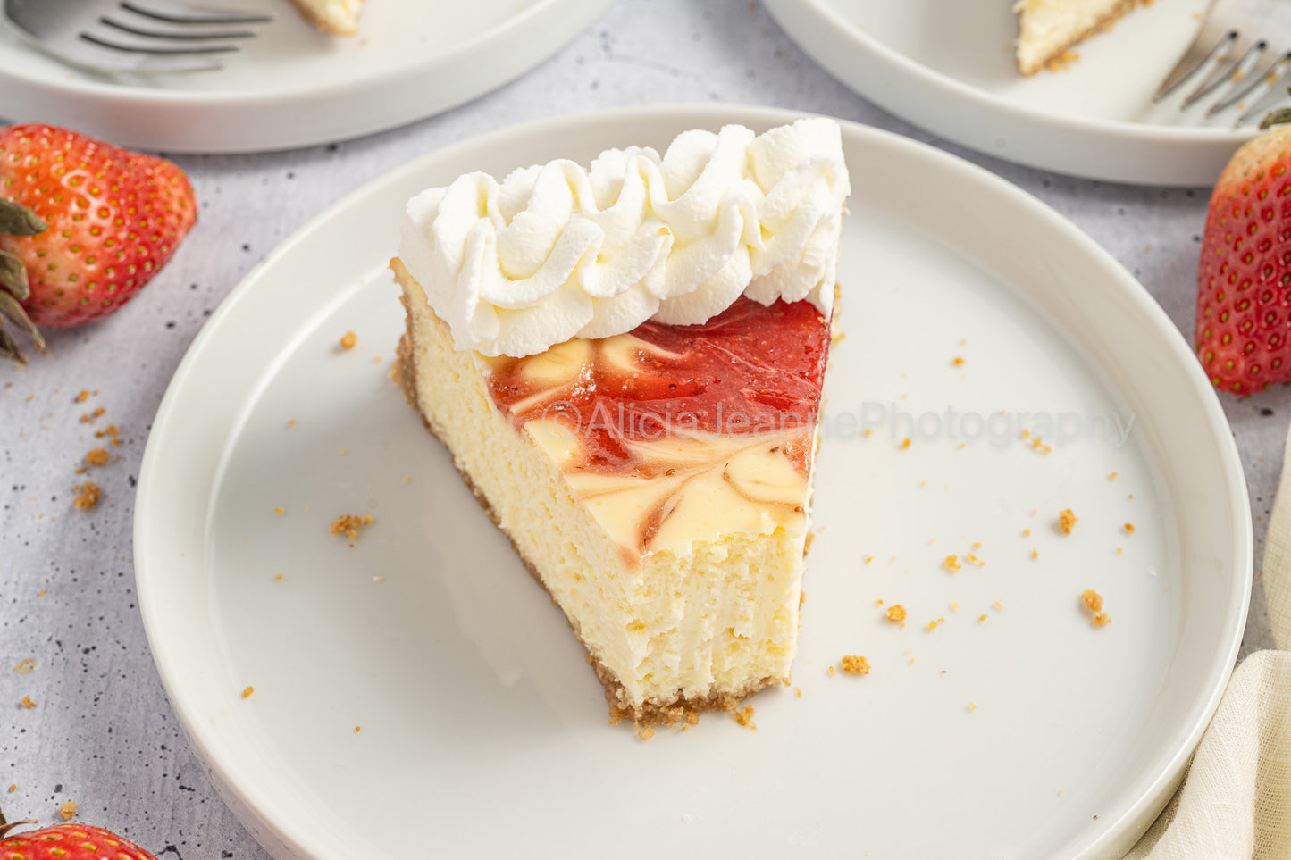 Strawberry Swirl Cheesecake - *EXCLUSIVE*