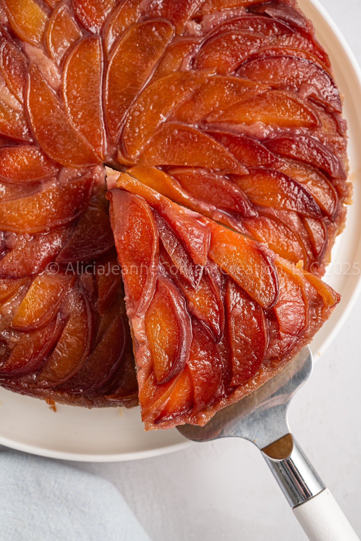 Upside Down Peach Cake - *EXCLUSIVE*