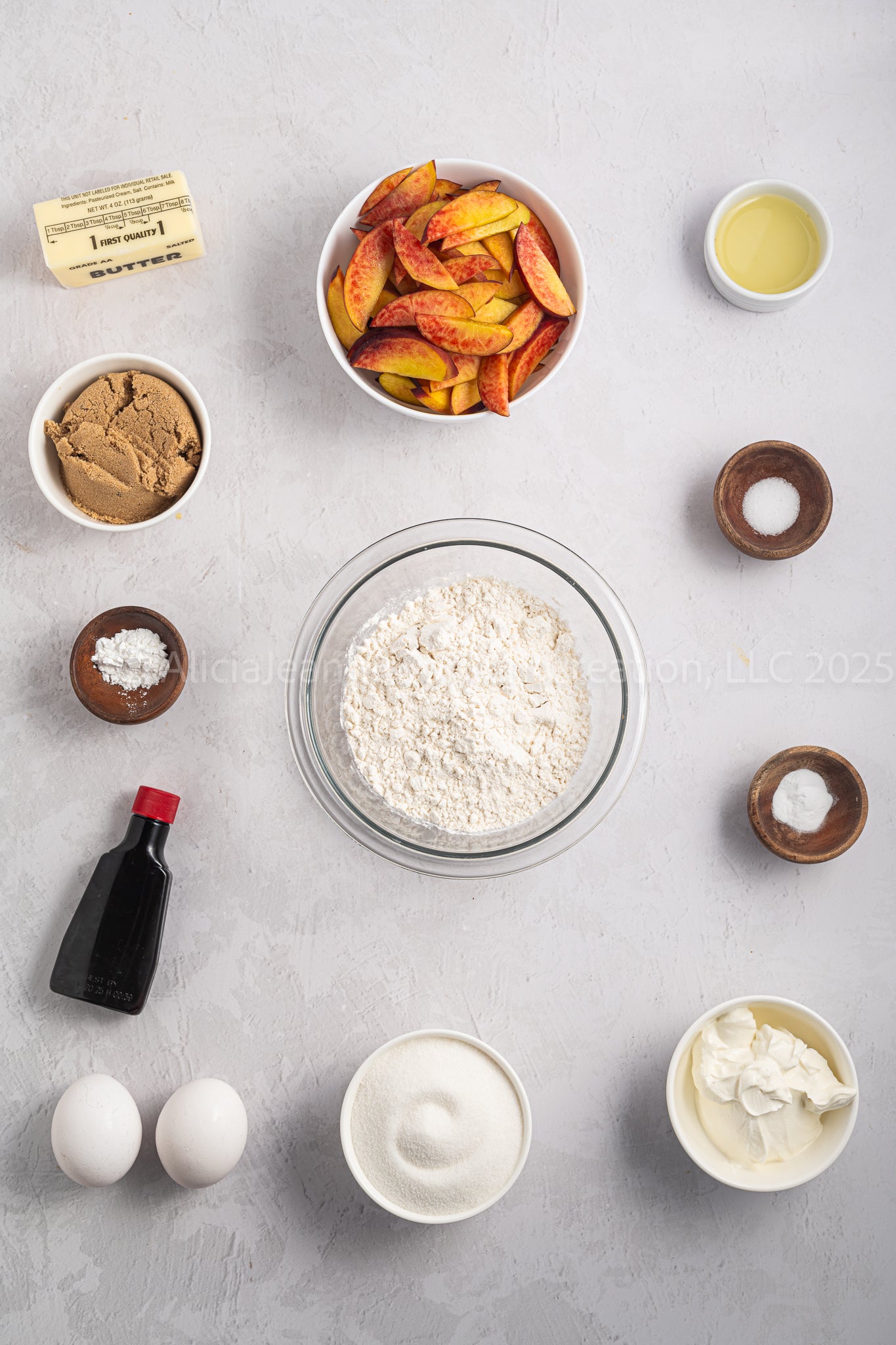Upside Down Peach Cake - *EXCLUSIVE*