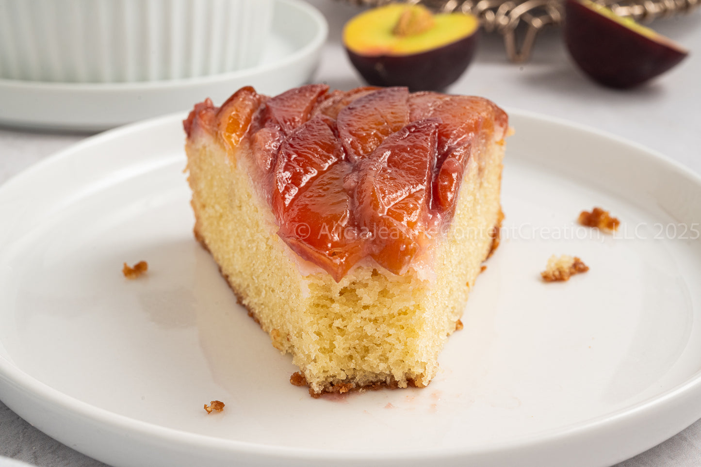 Upside Down Peach Cake - *EXCLUSIVE*